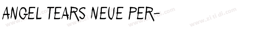Angel Tears Neue Per字体转换